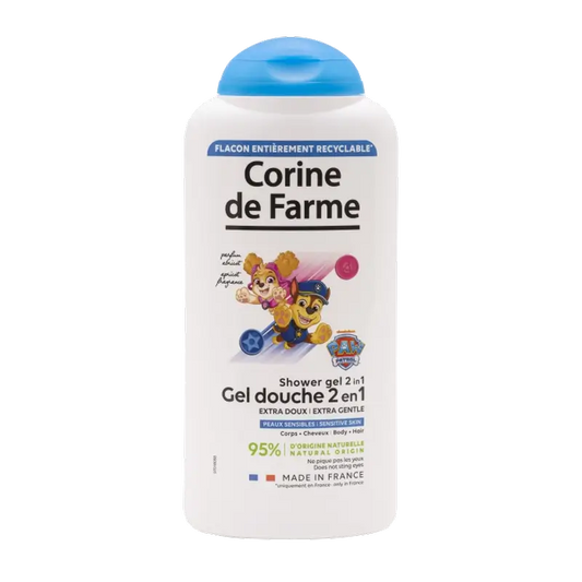 Corine De Farme Paw Patrol 2 In 1 Shower Gel, 300 ml