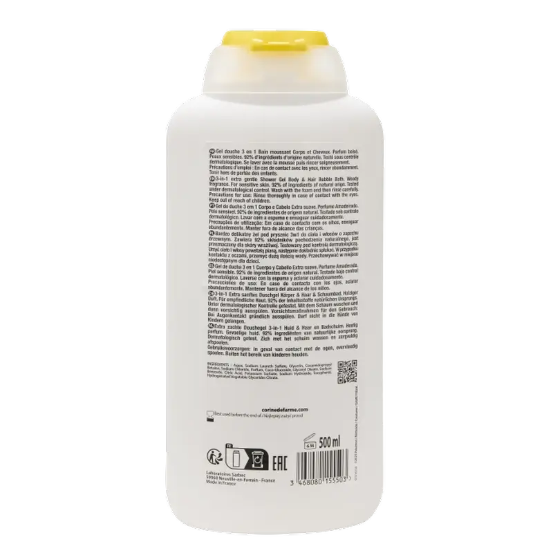 Corine De Farme 3 In 1 Shower Gel Pokémon, 500 ml