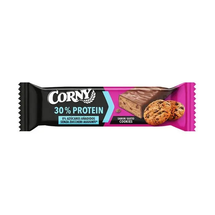 Corny Cookies Corny Bar 30% Protein 0% Added Sugars , 50 grams