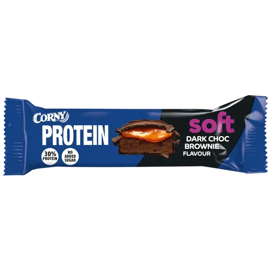 Corny Protein Soft Dark Chocolate Choco Brownie , 45 grams