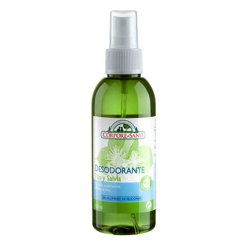 Corpore Sano Organic Lime Tree Sage Deodorant, 150 ml