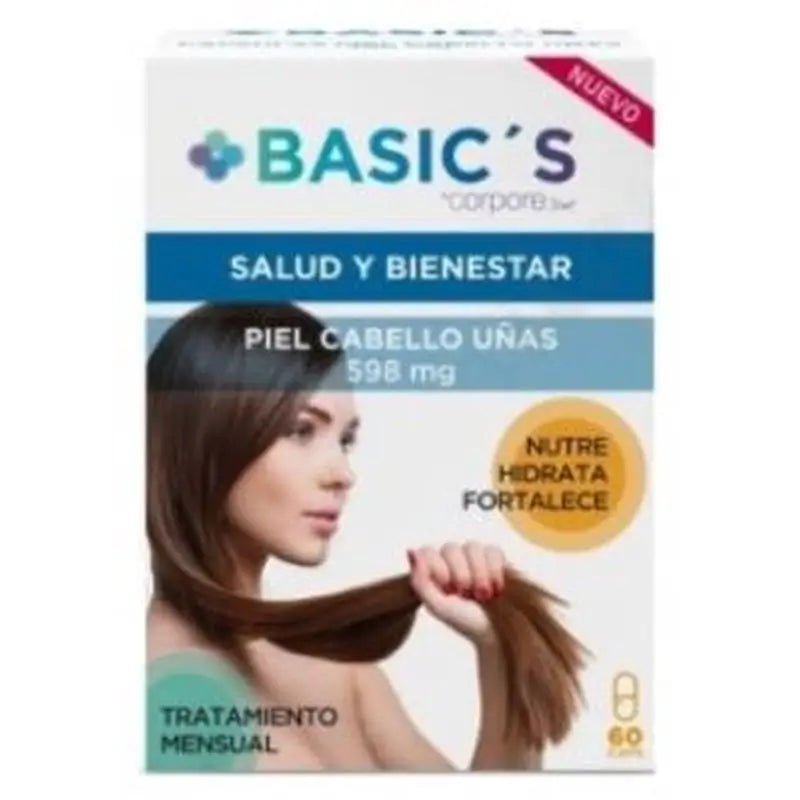 Corpore Diet Corpore Basics Skin Hair Nails 60 Capsules