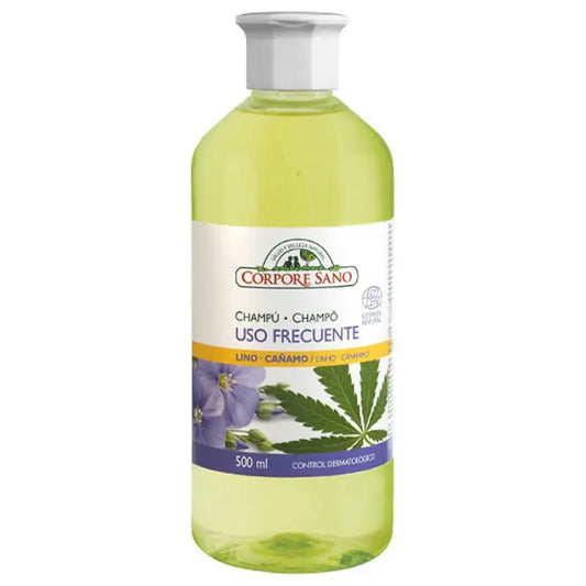 Corpore Sano Frequent Use Linseed-Hemp Shampoo 500ml. Ecocert