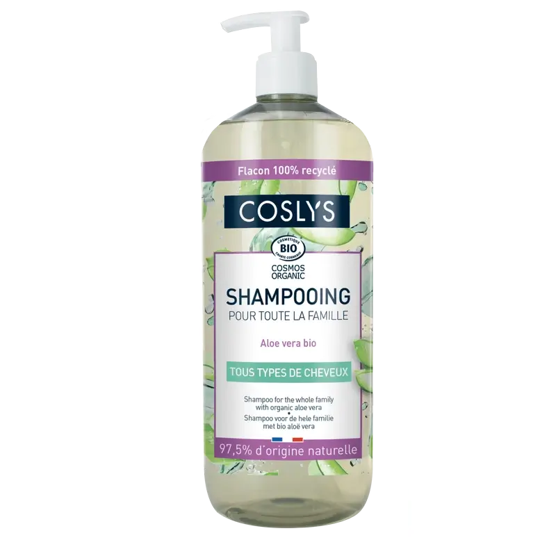 Coslys Shampoo For The Whole Family With Aloe Vera, 1000 ml