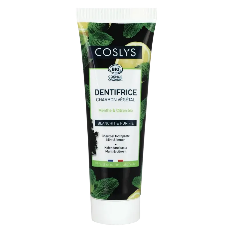 Coslys Toothpaste Charcoal, 100 g