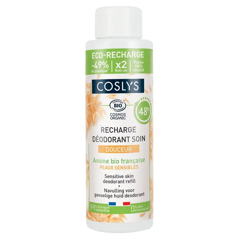 Coslys Gentle Care Gentle Care Deodorant Refill (Oatmeal), 100 ml
