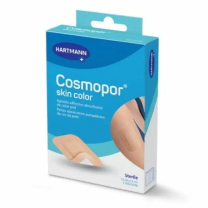 Cosmopor Skin Colour, 5 Dressings, 7,2cm X 5 cm