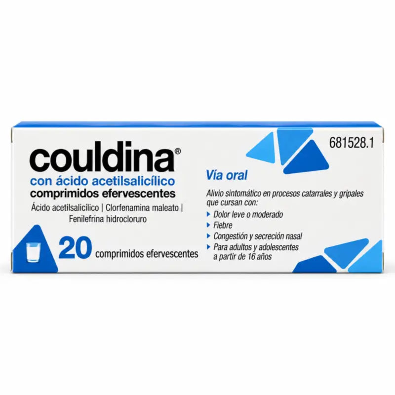 Couldina 20 effervescent tablets