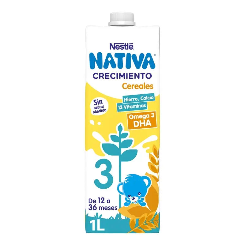 Nestlé Nativa Growth 3 Cereals, 1L