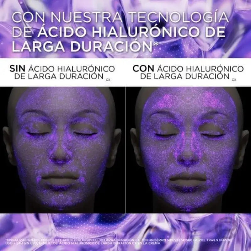 L'Oréal Paris Intensive Replenishing Cream With Hyaluronic Acid And Spf 50: Volume And Uvb/Uva Protection