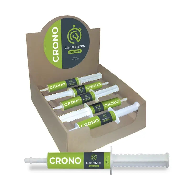 Crono Electrolytes Booster, Display Pack of 10, 30 ml – oral paste syringe