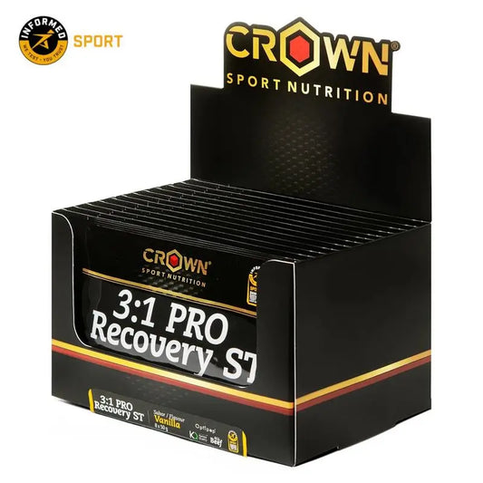 Crown Sport Nutrition 3:1 Pro Recovery Vanilla Single Dose , 14 x 50 grams