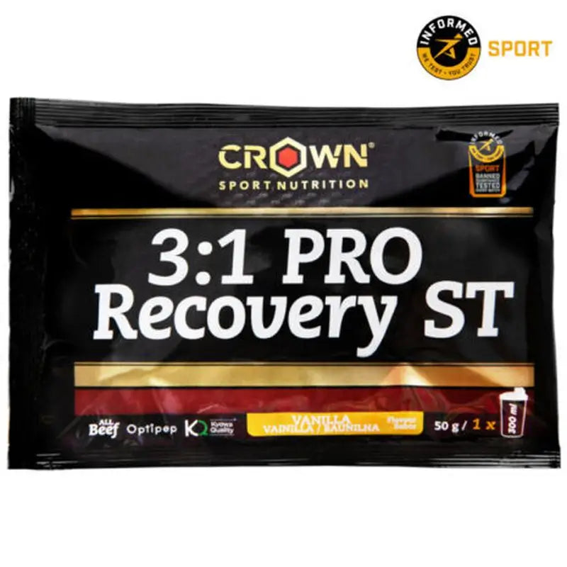 Crown Sport Nutrition 3:1 Pro Recovery Vanilla Single Dose , 50g