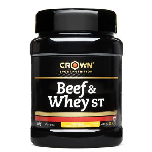 Crown Sport Nutrition Beef & Whey Vanilla , 486 g (18 servings)