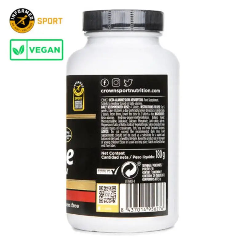 Crown Sport Nutrition Beta Alanine Slow Absorption , 120 (30 servings)