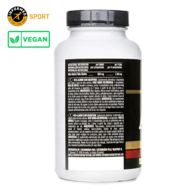 Crown Sport Nutrition Beta Alanine Slow Absorption , 120 (30 servings)