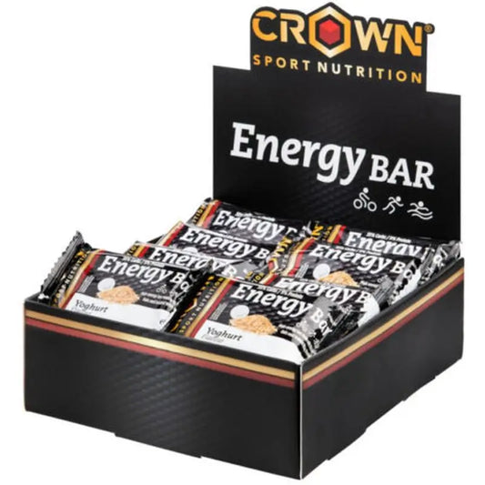 Crown Sport Nutrition Energy Bar Yoghurt , 12 x 60 grams