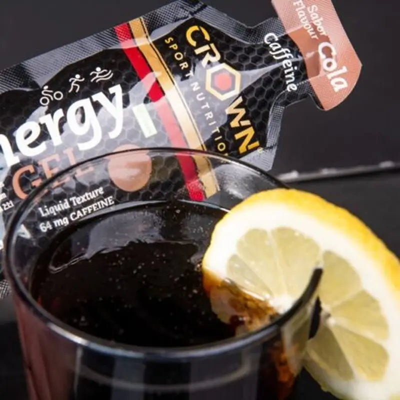 Crown Sport Nutrition Energy Gel Cola + Caffeine , 12 x 40 grams