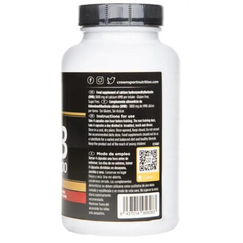 Crown Sport Nutrition Hmb 3800 , 120 capsules (30 servings)