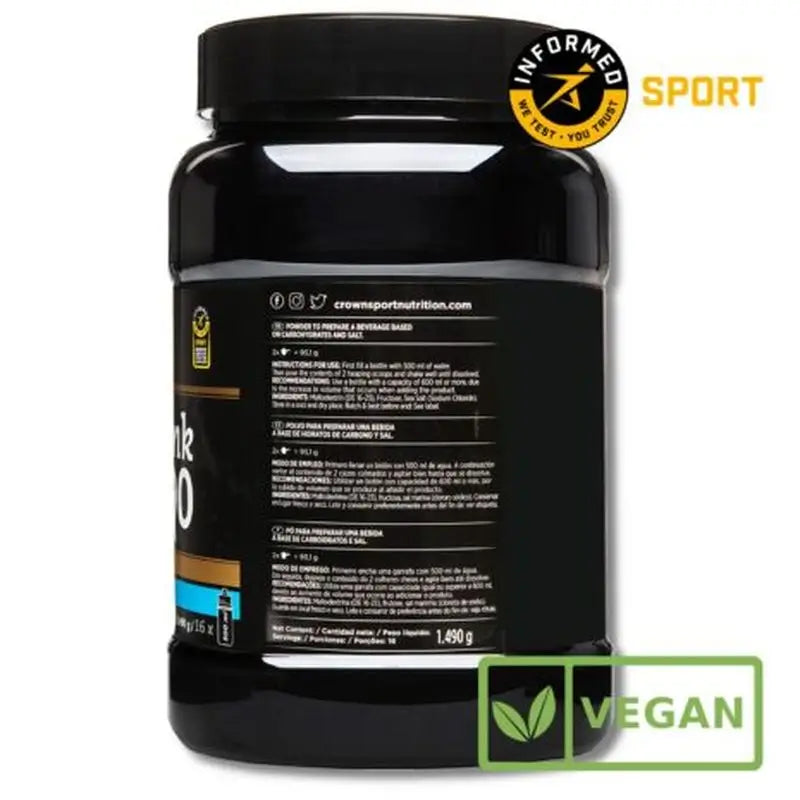 Crown Sport Nutrition Hyperdrink 90 Neutral , 1.49 kg(16 servings)