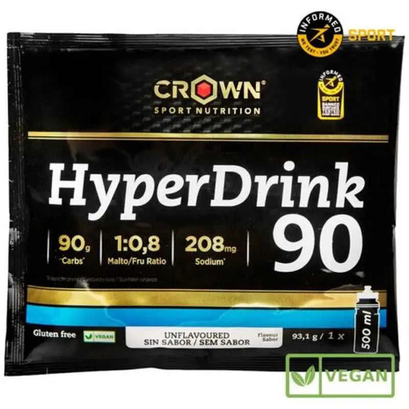 Crown Sport Nutrition Hyperdrink 90 Neutral , 93,1 g