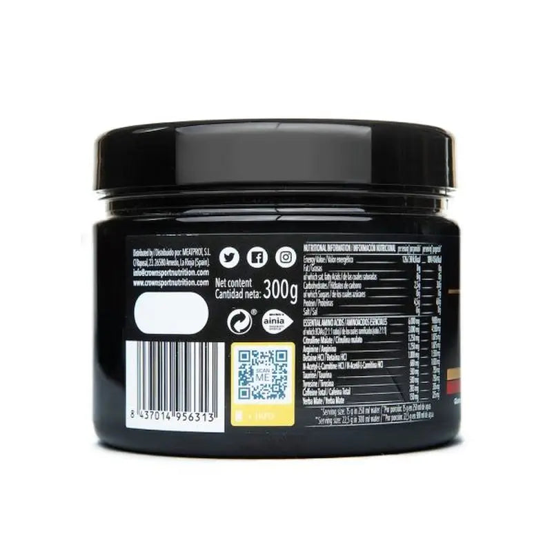Crown Sport Nutrition Pre Workout Pro St Citrus , 300 g (20 servings)