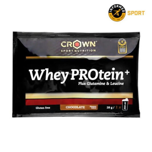 Crown Sport Nutrition Whey Protein + Chocolate Single Dose , 28 g