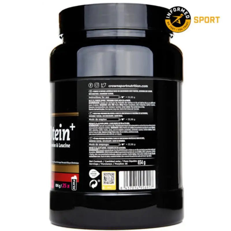 Crown Sport Nutrition Whey Protein + Strawberry , 848 g (25 servings)