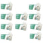 Cuatrogasa Latex Powder Free Gloves White Size M, 10X100 Units