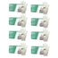 Cuatrogasa Latex Powder Free Gloves White Size S, 8X100 Units