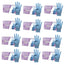 Cuatrogasa Dermolite Powder Free Nitrile Gloves Blue Size S, 12X100 Units