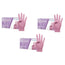 Cuatrogasa Dermolite Powder Free Nitrile Gloves Pink Size S, 3X100 Units