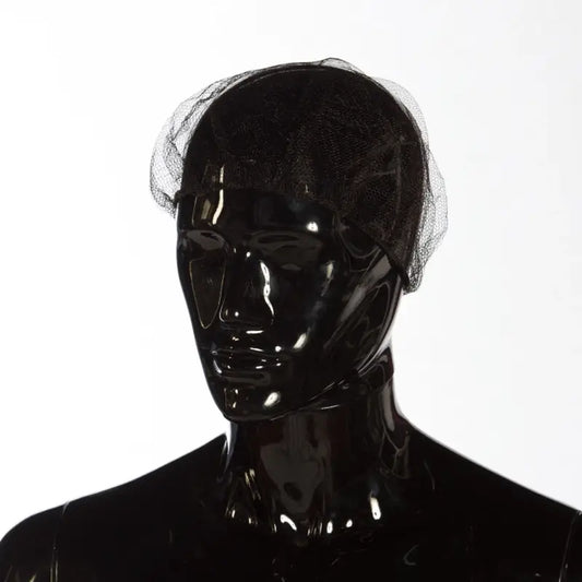 Cuatrogasa Black Hair Net, 100 units