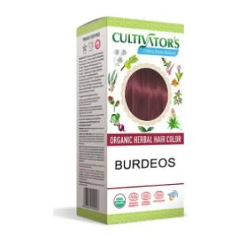 Cultivators Bordeaux Organic Dye 100Gr. Ecocert