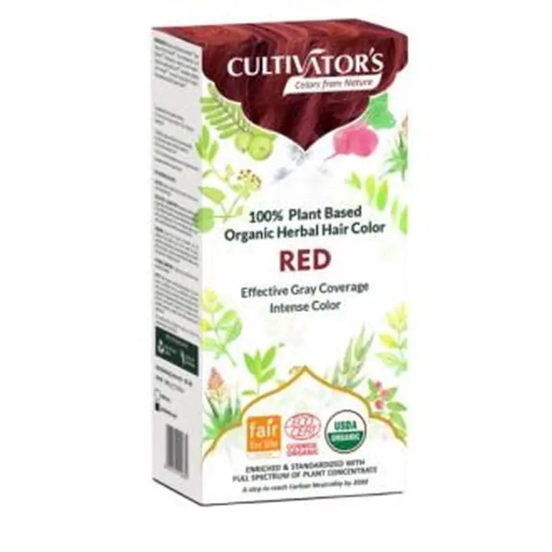 Cultivators Redhead Organic Dye 100Gr. Ecocert
