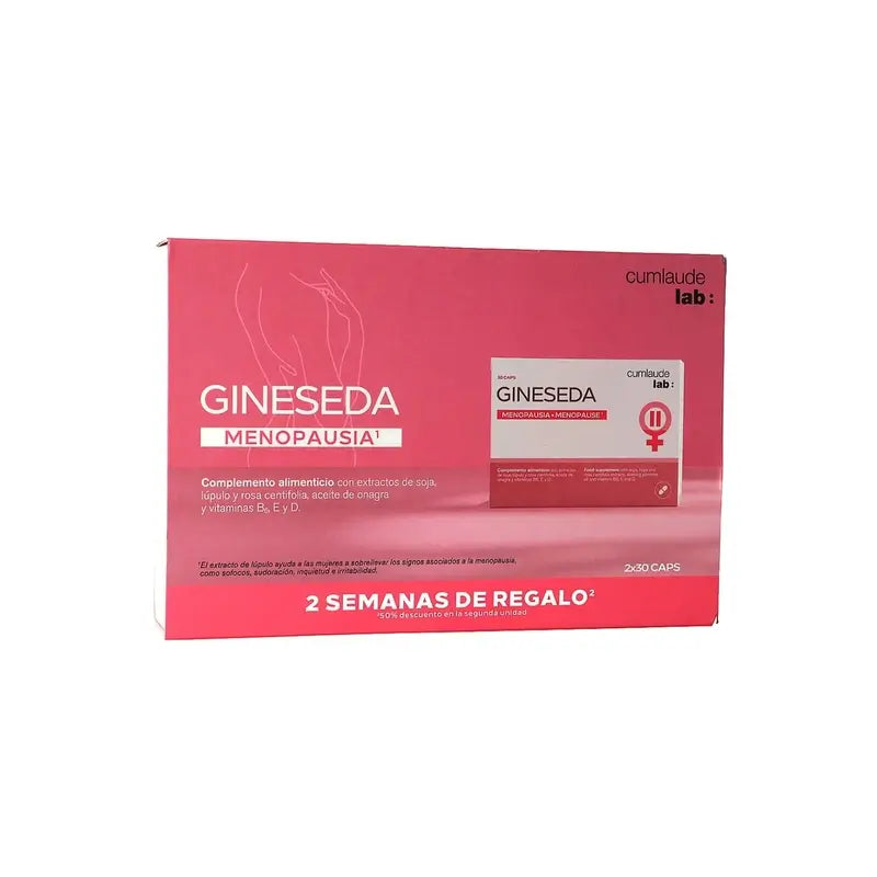 Cumlaude Lab Duplo Gineseda Menopause , 2 x 30 capsules