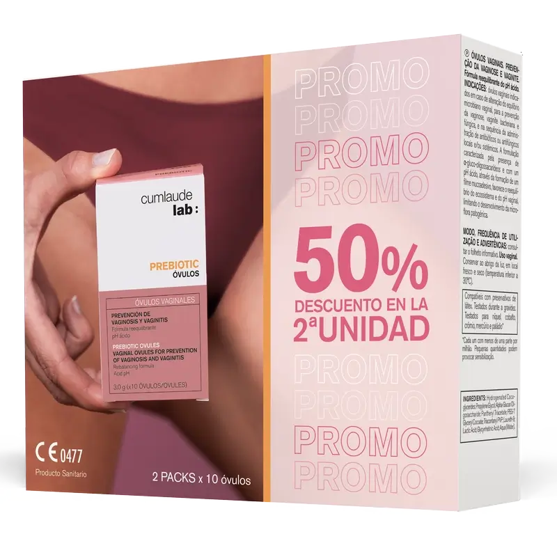 Cumlaude Lab Duplo Prebiotic Ovules Md, 10 ova + 10 ova