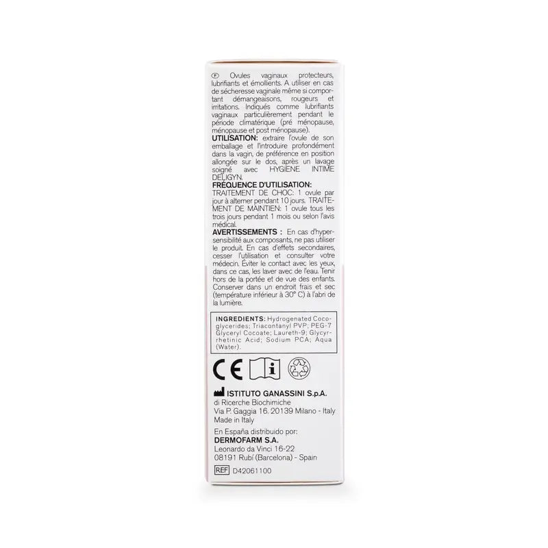Cumlaude Lab Gineseda Vaginal Protective Ovules, 10 Units