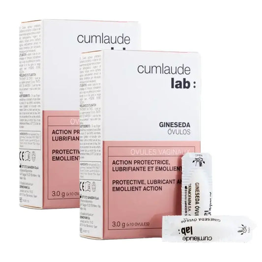 Cumlaude Lab Gineseda Vaginal Protective Ovules, Pack 2 x 10 Units