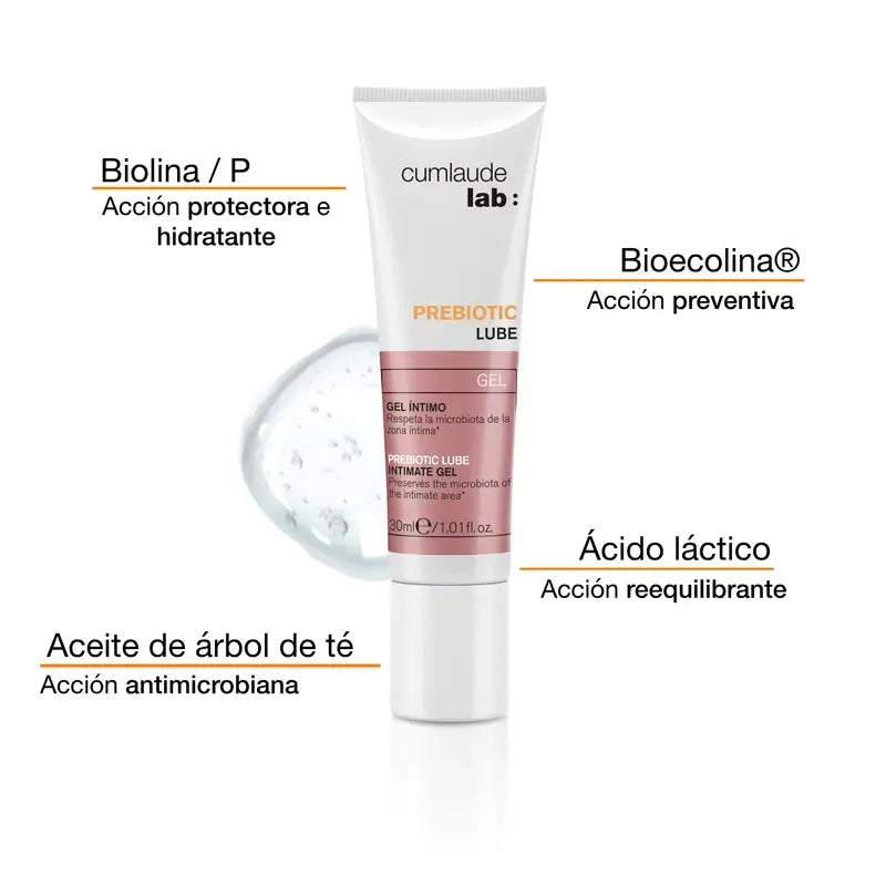 Cumlaude Lab Prebiotic Lube Protective and Preventive Lubricant, 30 Ml
