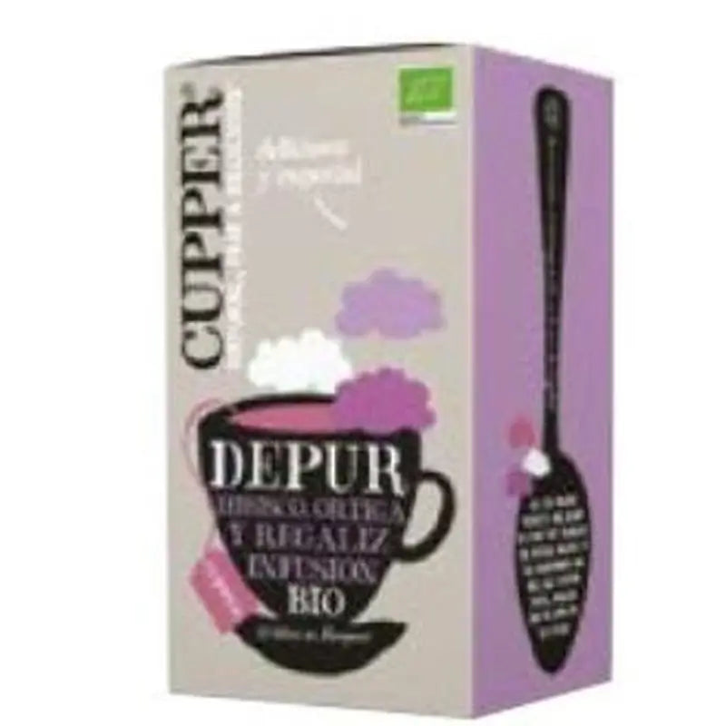 Cupper Depur Infusion 20Sachets. Bio