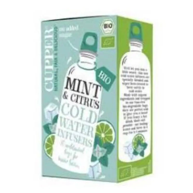 Cupper Mint & Citrus Cold Infusion 10Sachets. Bio