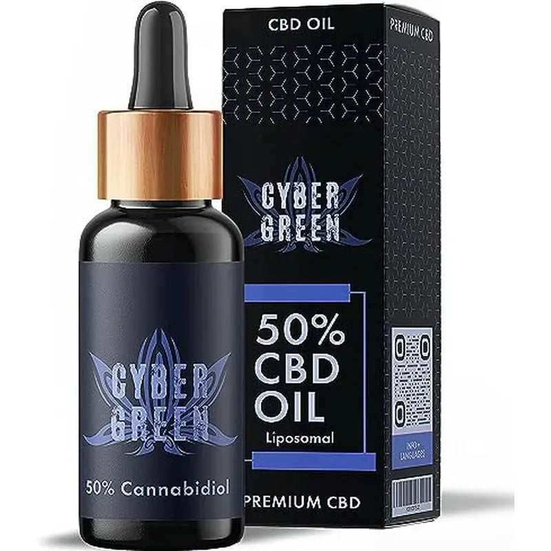 Cybergreen Liposomal Cbd Oil Full Spectrum 50% Coconut Oil Base 0% Thc , 10 ml