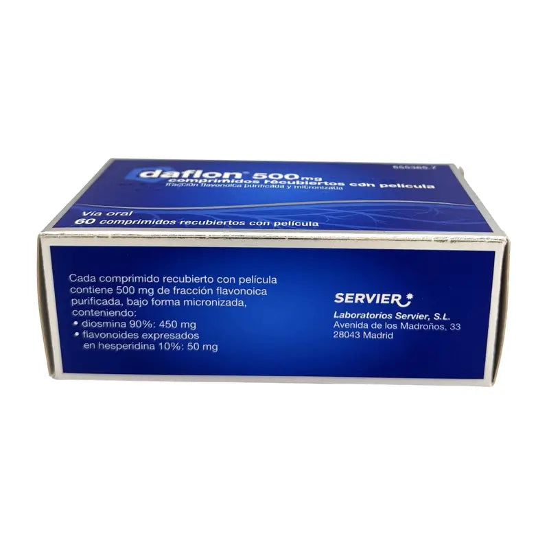 Daflon 500 mg 30 film-coated tablets