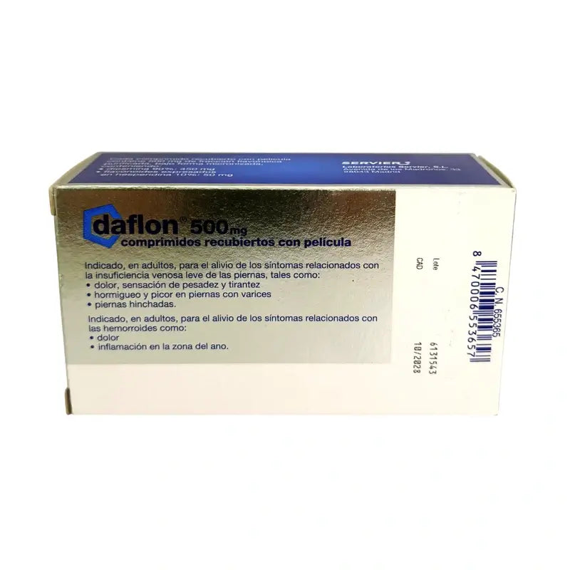 Daflon 500 mg 60 Tablets