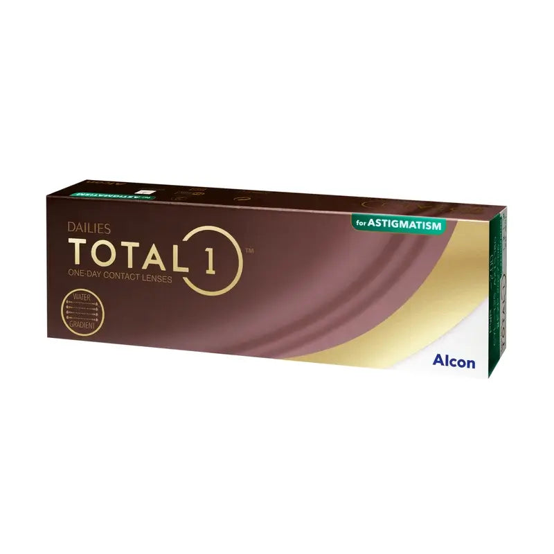 Dailies Total1 Daily Toric Lenses , 30 units