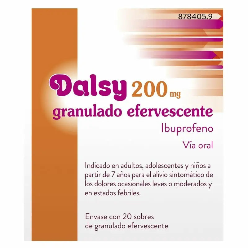 Dalsy 200 mg, 20 Effervescent Sachets