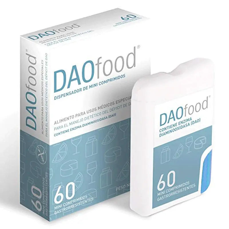 DAOFOOD Mini Dispenser Bottle 60 Tablets