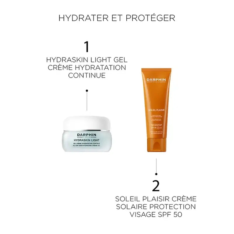 Darphin L'essentiel Solaire Pack Hydraskin Light + Sunscreen Spf50