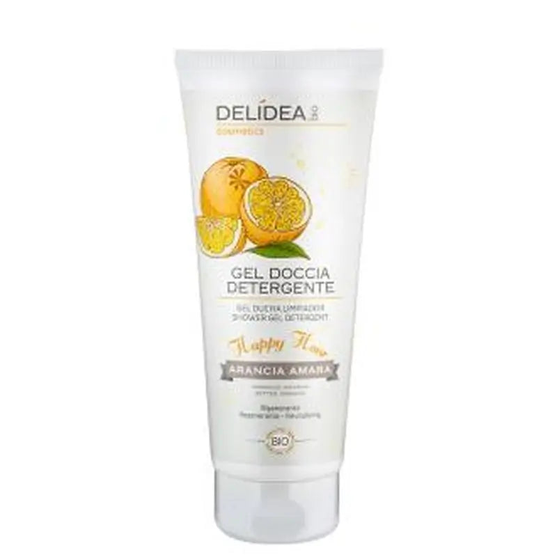Delidea Happy Hour Orange Bath Gel 200Ml. Bio